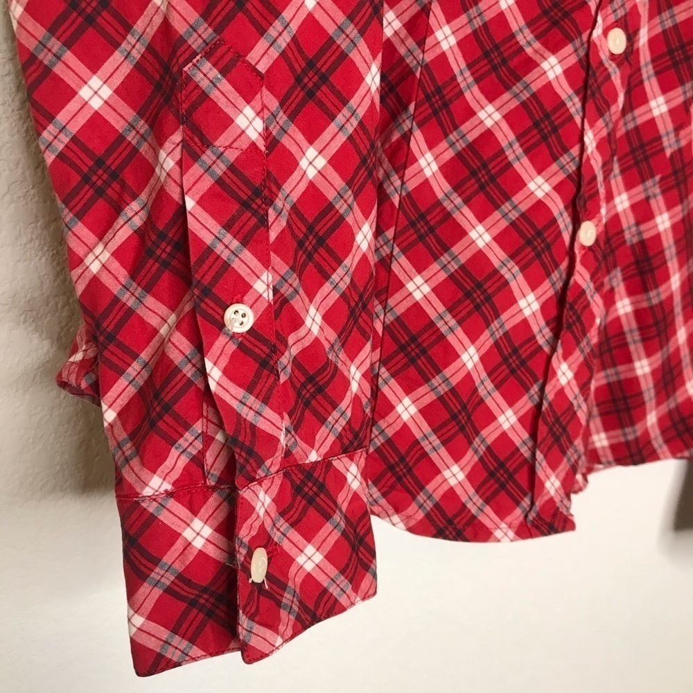 Polo Jeans Ralph Lauren plaid LS shirt sz Medium - Picture 4 of 7